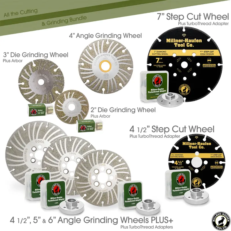 Complete Cutting & Grinding Wheels Collection – All Sizes Included