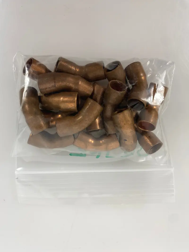 Copper 45° Street Elbow: 1/4″ – 16 Units