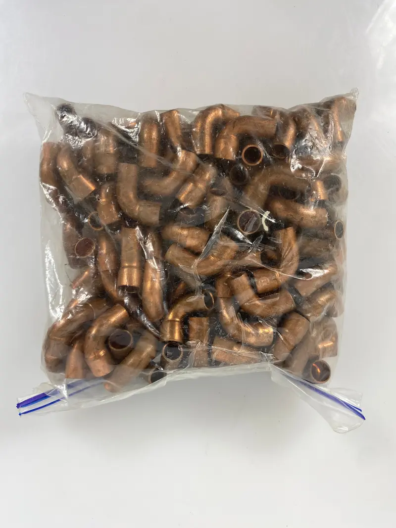 Copper 90° Street Elbow: 1/4″ – 140 Units