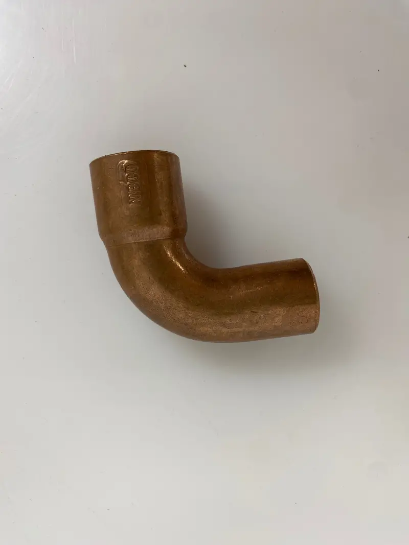 Copper 90° Street Elbow: 5/8″ – 9 Units