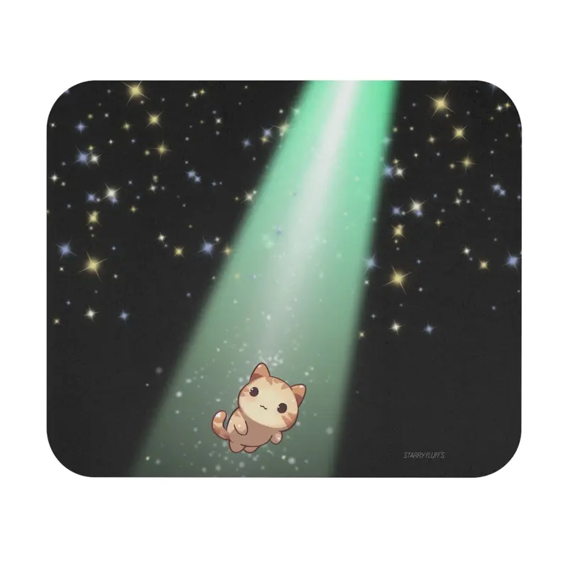 Cosmo the Cat Galaxy Mouse Pad