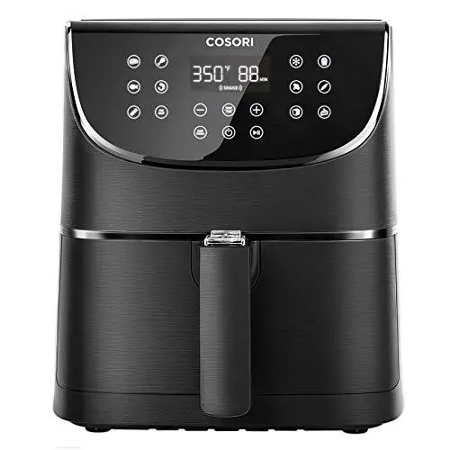 COSORI Max XL Air Fryer – 5.8-Quart Digital Hot Air Oven with 13 Functions, Shake Reminder, and 100 Recipes