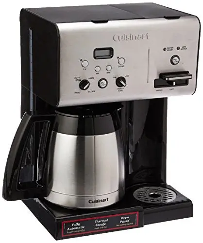 Cuisinart CHW-14 Coffee Plus Thermal Coffeemaker – 10-Cup Programmable Brew & Hot Water Dispenser