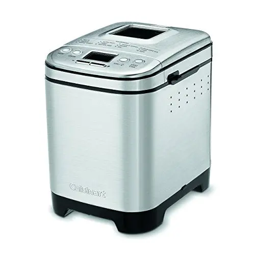 Cuisinart Compact Automatic Bread Maker – 2-Pound Loaf Capacity, Space-Saving Design