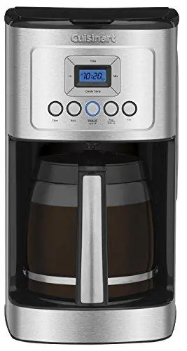 Cuisinart DCC-3200P1 14-Cup Programmable Coffee Maker – Stainless Steel, Perfectemp Temperature Control