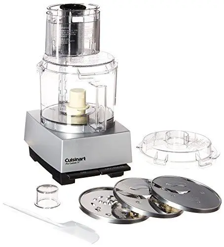 Cuisinart DLC-8SBCY Pro Custom 11-Cup Food Processor – Brushed Chrome, Powerful Motor & Versatile Attachments