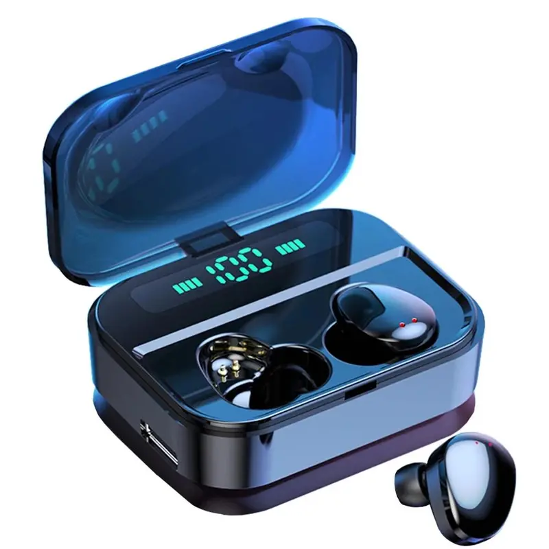 CX7 Bluetooth 5.0 Waterproof Wireless Earbuds with Built-in 2200mAh Power Bank