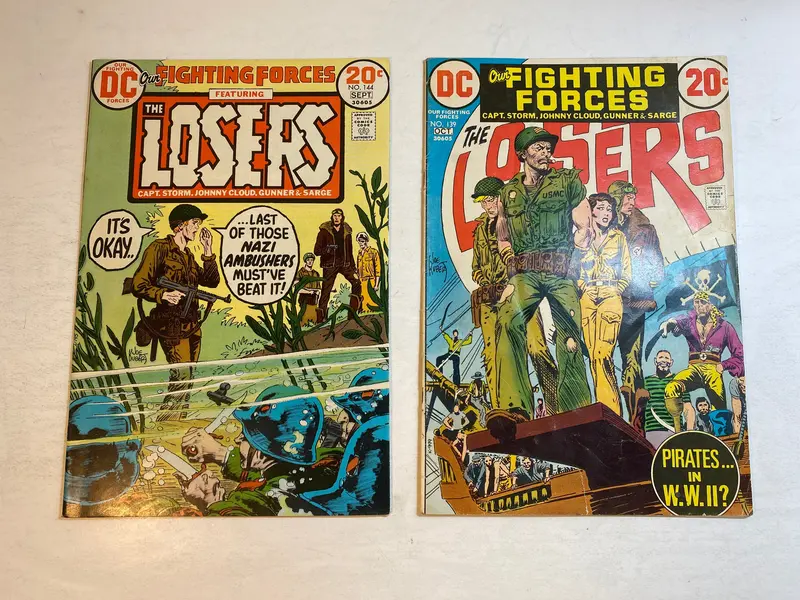 DC Comics Lot: ‘Our Fighting Forces’ #1–2 (1973–1974) – The Losers Series