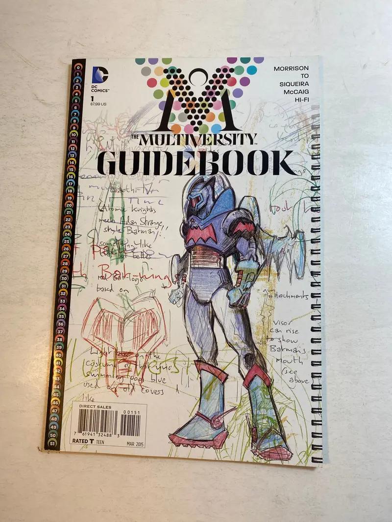 DC Comics The Multiversity Guidebook #1 (2015) – Hardcover Reprint