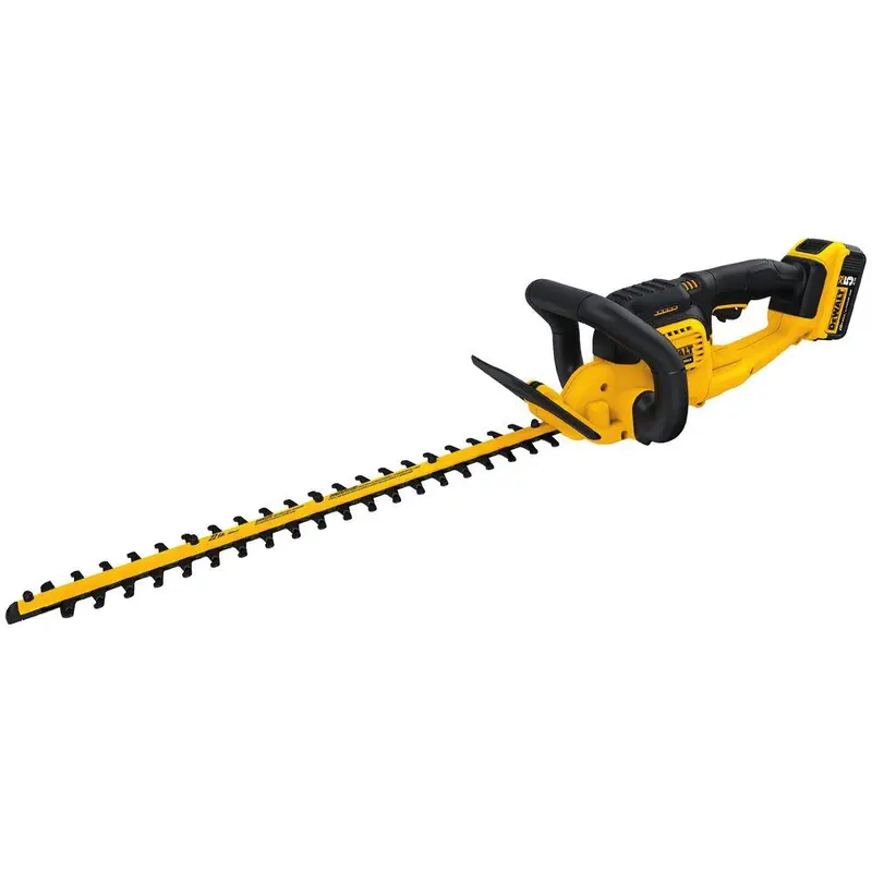 DEWALT 22-Inch 20V MAX Cordless Hedge Trimmer Kit with 5.0Ah Battery and Charger