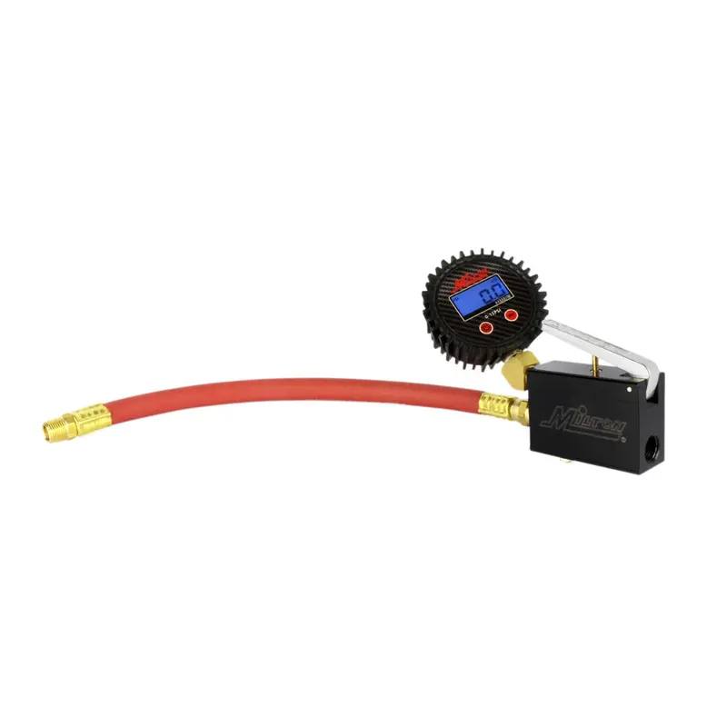 Digital High-Volume Dunnage Bag Inflator with 15-Inch EPDM Hose and Swivel Fitting (0–15 PSI)