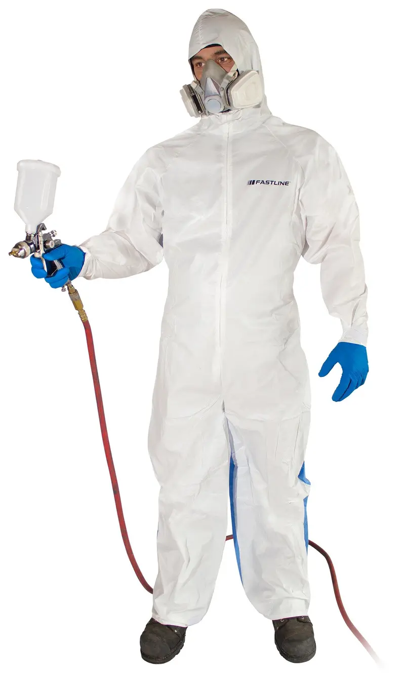 Disposable Automotive Spray Suit for Paint Restoration & Bodywork