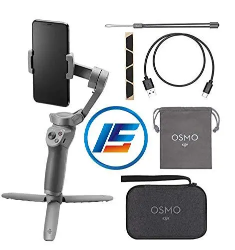 DJI Osmo Mobile 3 – Foldable Smartphone Gimbal Stabilizer with Single-Hand Ergonomics & Included Mini Tripod