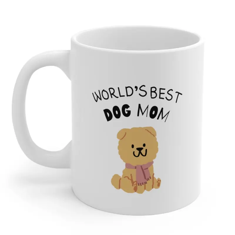 Dog Mom Appreciation Novelty Ceramic Mug