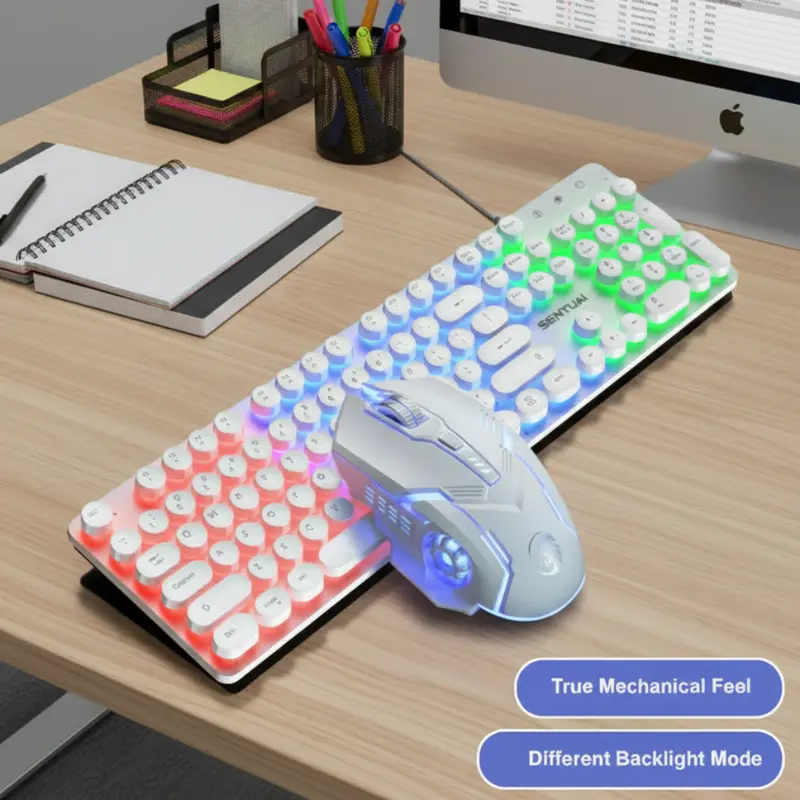 Dragon BX9 Backlit Gaming Keyboard and Precision Mouse Combo