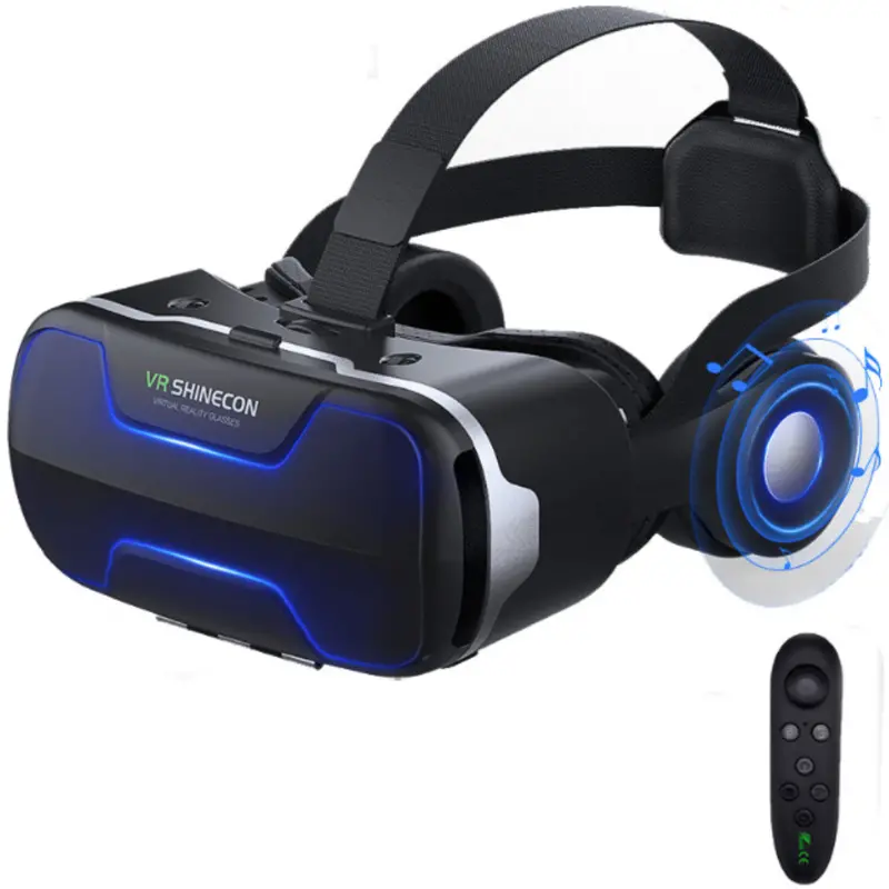 Dragon Flash VR Gaming Headset with Motion Controller