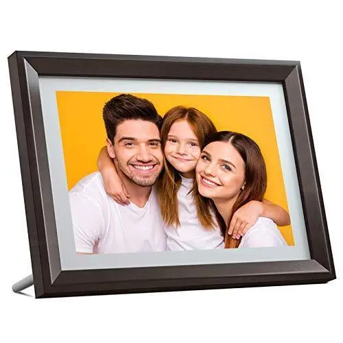 Dragon Touch 10″ Wi-Fi Digital Photo Frame with Touchscreen, Cloud Sharing & Auto-Rotate