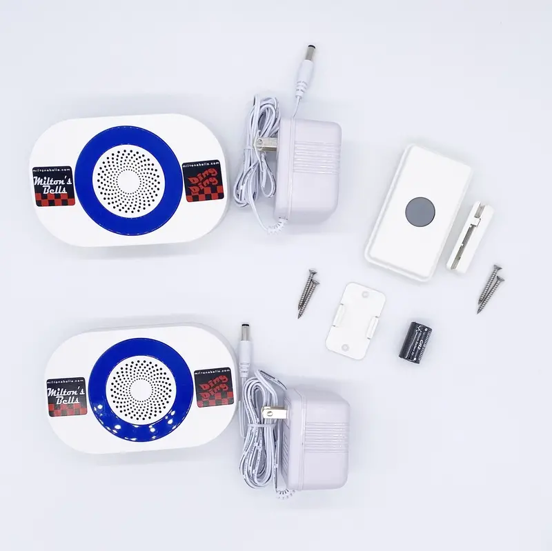 Dual-Chime Wireless Warehouse Doorbell – Extended-Range Notification for Large Commercial Spaces