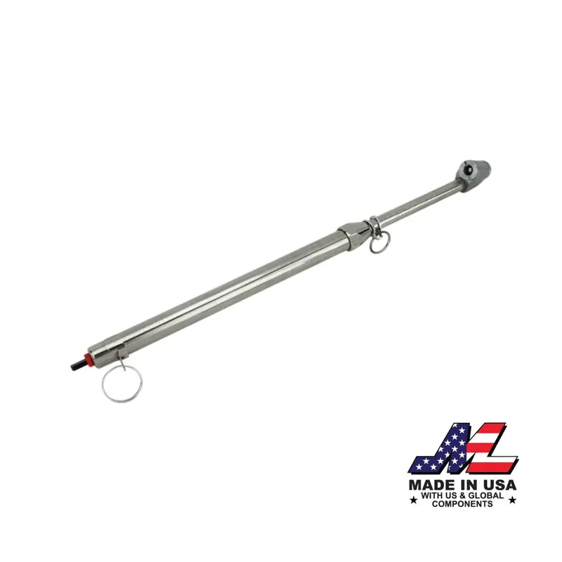 Dual-Head Re-Calibratable Tire Pressure Gauge – 10–160 PSI with Integrated Chuck for Valve Stem Flexibility