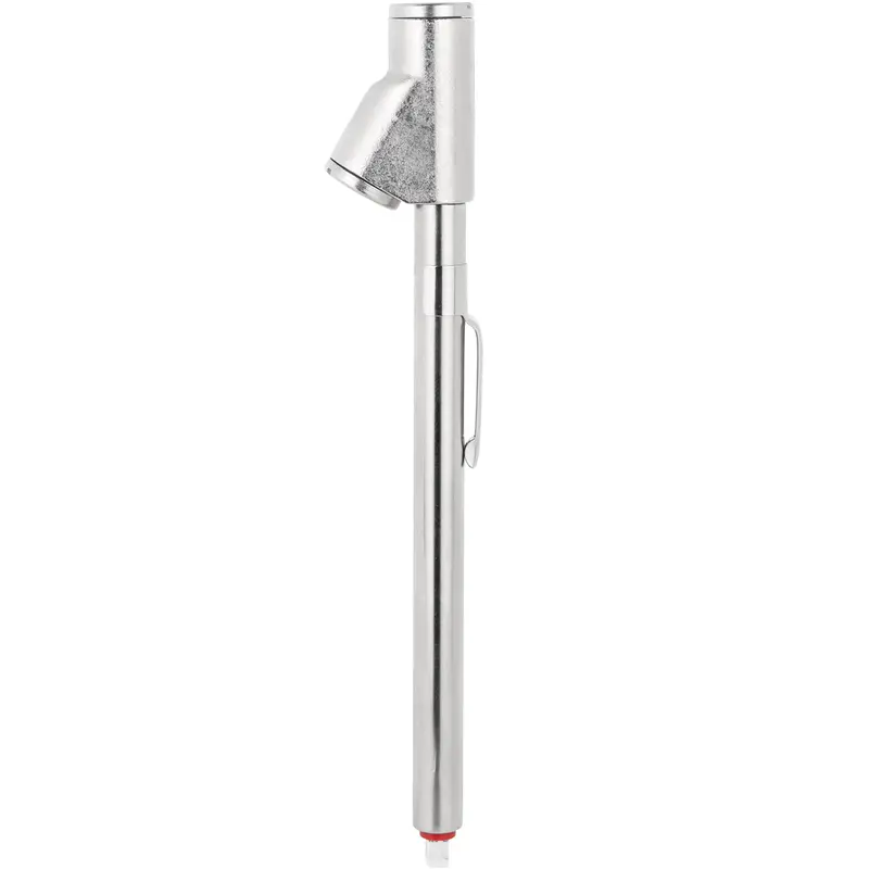 Dual-Head Straight Foot Tire Pressure Gauge – 20–120 PSI Range