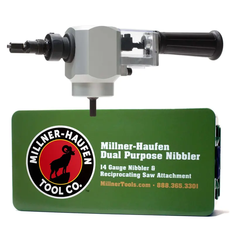 Dual-Purpose Nibbler – Adjustable for Straight and Curved Cuts