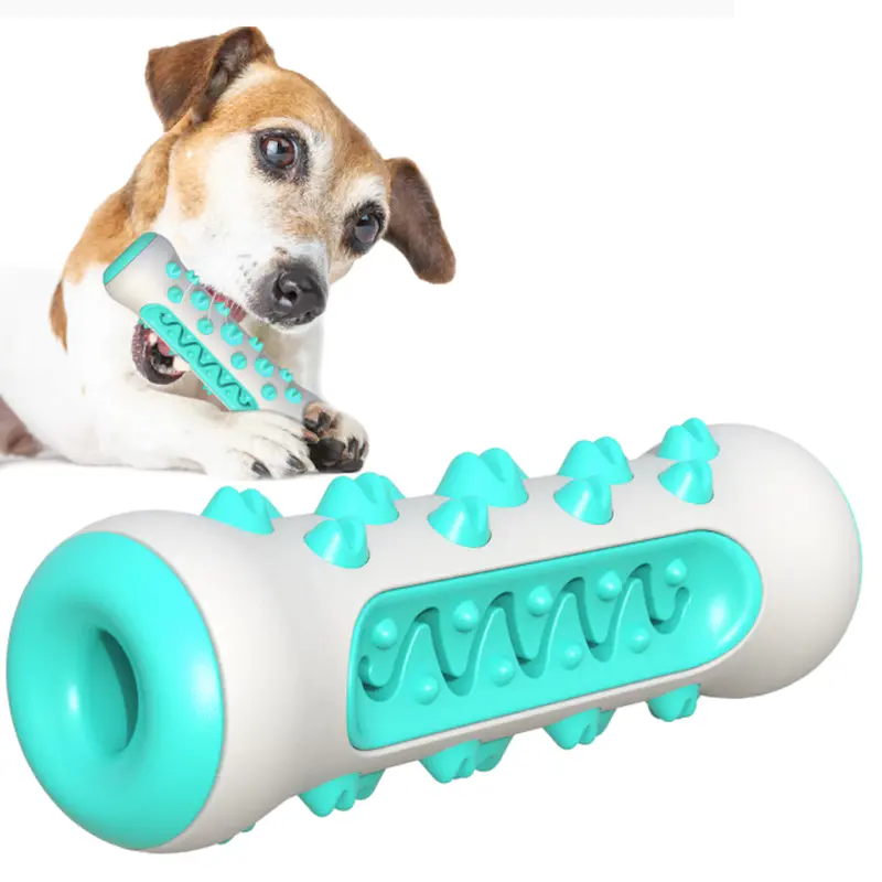 Dual-Texture Chew Toy for Dogs – Durable Two-Tone Design