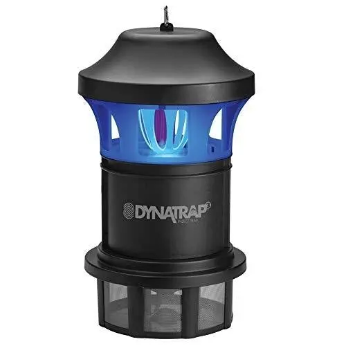 DynaTrap DT1775 Mosquito & Insect Trap – Coverage Up to 1 Acre with UV+AtraktaGlo Attraction System (Black Finish)