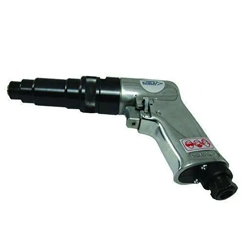 Eagle 2005 Adjustable Clutch Screwdriver – 1/4″ Hex Drive, 1800 RPM, 55–160 in-lb Torque, 16 CFM Air Flow