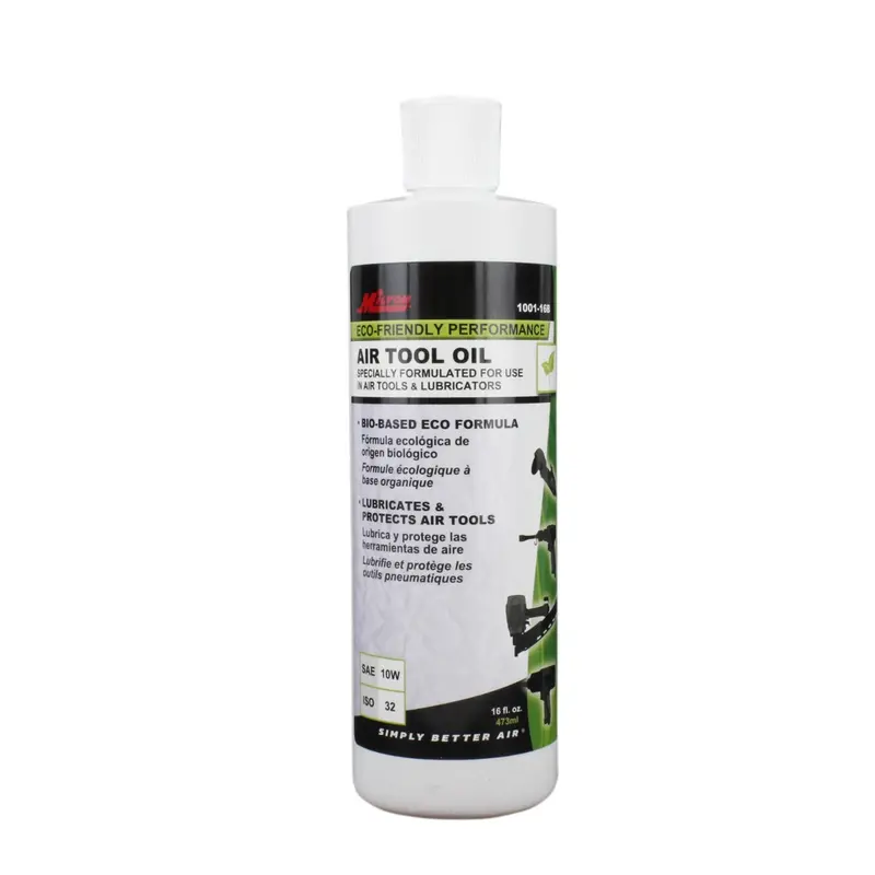 Eco-Conscious Bio-Based Pneumatic Tool Oil – 16 oz (SAE 10W / ISO 32)