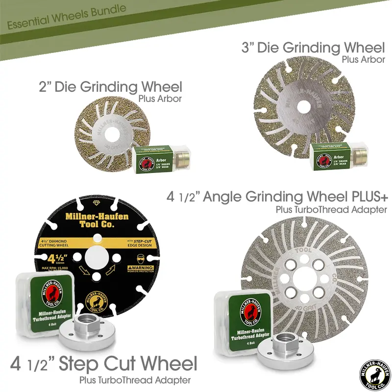 Essential Wheels Value Bundle – Core Abrasive Accessories