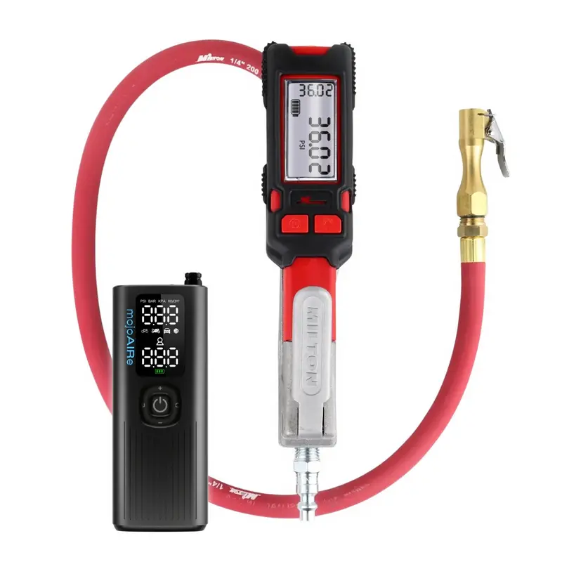 EZ-LOCK™ Precision Digital Tire Inflator + mojoAIRE® Portable Inflator Duo