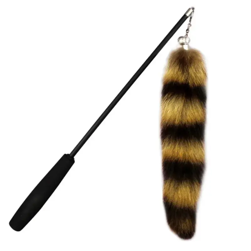 Feather-Like Teaser Wand Toy for Cats