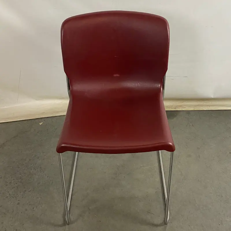 Fixtures Furniture Red Stackable Chair – Model #L20013