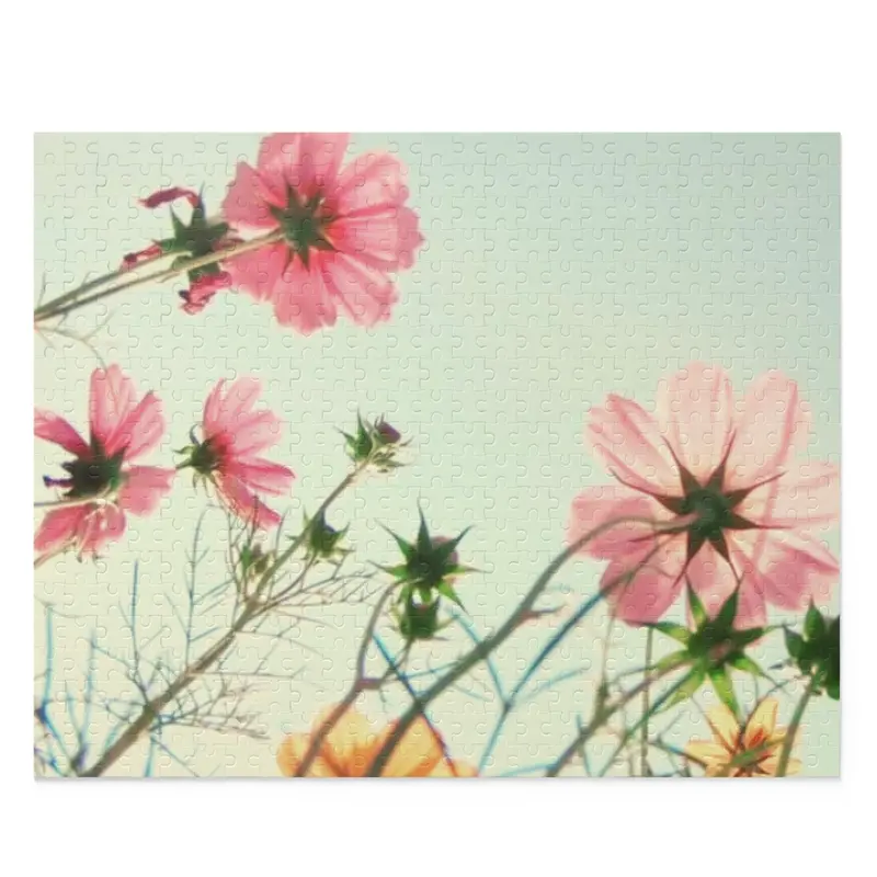 Flowers in the Field – 500-Piece Nature-Inspired Jigsaw Puzzle