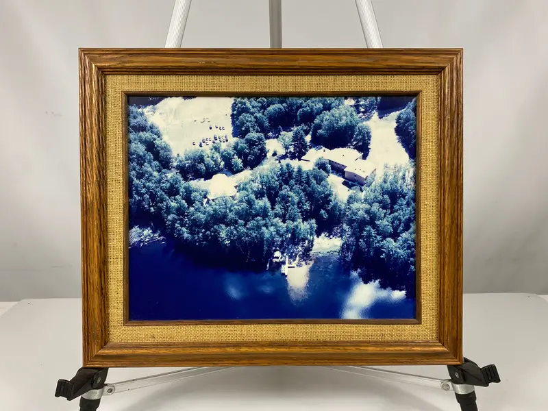 Framed Aerial Photograph of the Kettunen Center – Edition #1