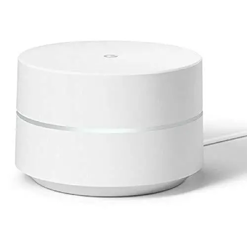 Google WiFi Router (1-Pack) – Mesh System for Whole-Home Coverage, White NLS-1304-25