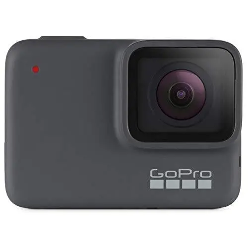 GoPro HERO7 Silver — Waterproof 4K Action Camera with Touchscreen, Image Stabilization & Live Streaming
