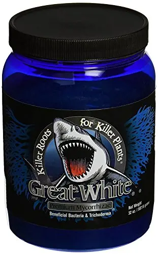 Great White PRPSGW32 Mycorrhizal Inoculant – 1-Quart (32 oz) Root Health Enhancer for Plants