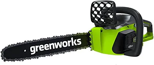 Greenworks 40V 16″ Cordless Chainsaw – Brushless Motor Tool-Only Model for Efficient Cutting