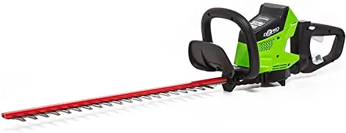 Greenworks 40V 24″ Brushless Cordless Hedge Trimmer – High-Efficiency Tool-Only Design for Precise, Quiet Trimming
