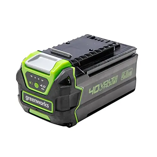 Greenworks 40V 4.0Ah Lithium-Ion Replacement Battery – Genuine OEM Power Cell for Compatible Tools