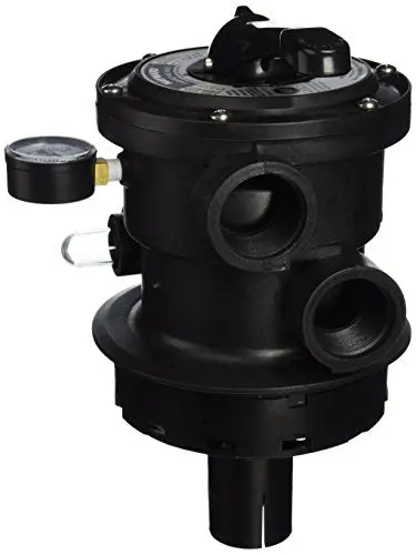 Hayward SP0714T VariFlo Top-Mount Multiport Filter Valve – Replacement Valve for Sand & DE Filters (Black)