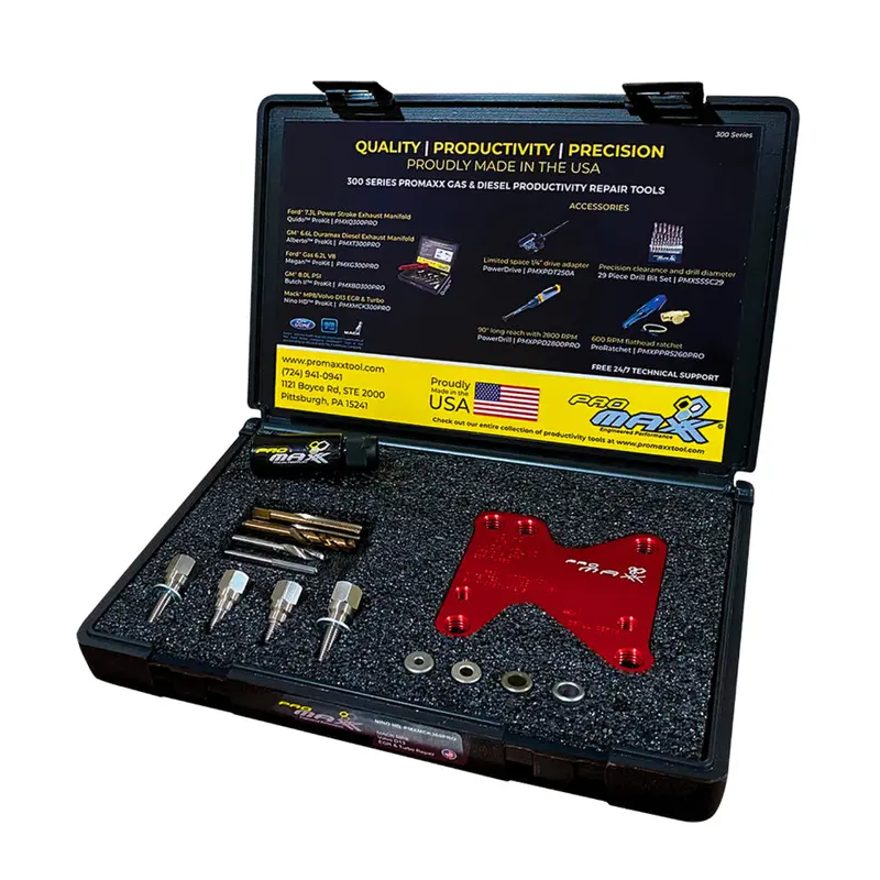 Heavy-Duty Diesel EGR/Turbo Mount Bolt Repair Kit for Mack MP8 and Volvo D13 – Nino HD
