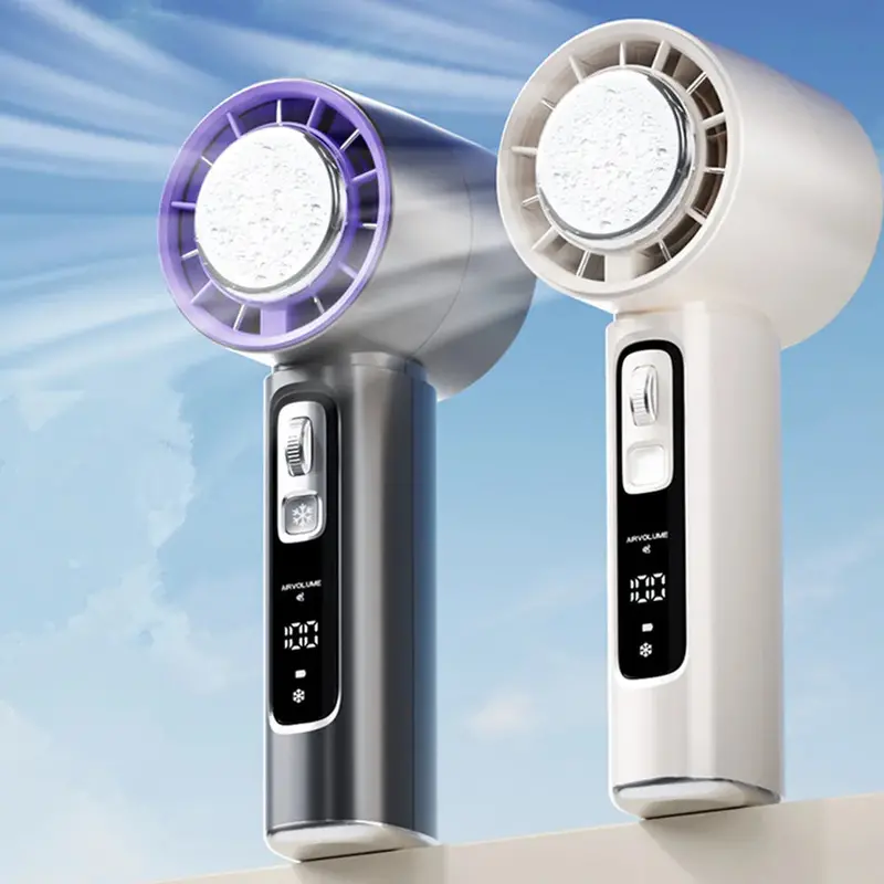 High-Power LED Handheld Bladeless Fan