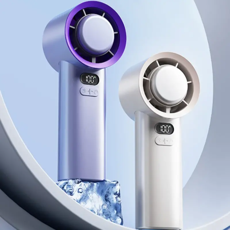 High-Speed Handheld Turbo Fan – Adjustable Multi-Speed Cooling