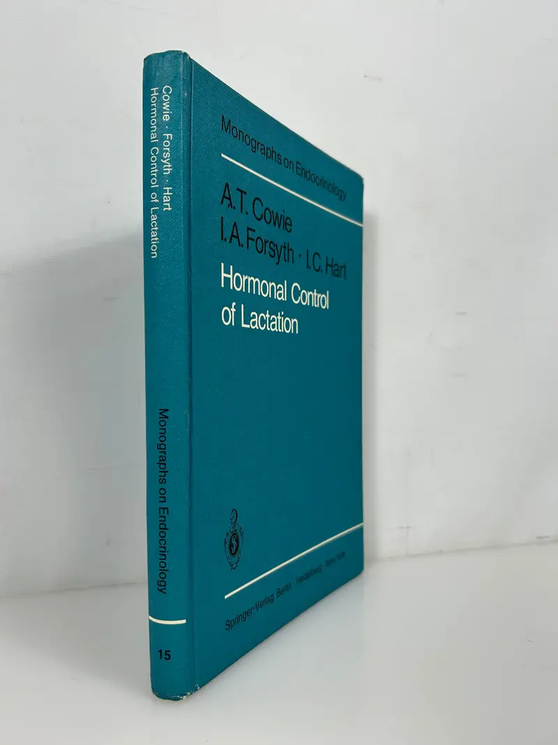 Hormonal Control of Lactation in Cattle – Cowie Endocrinology Monograph (1980, Hardcover)