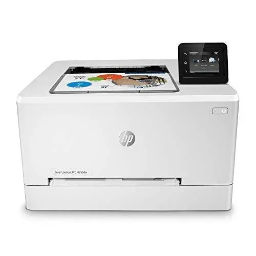 HP Color LaserJet Pro M255dw Wireless Printer – Automatic Duplex, Mobile & Alexa-Compatible, Secure Remote Printing (Model 7KW64A)