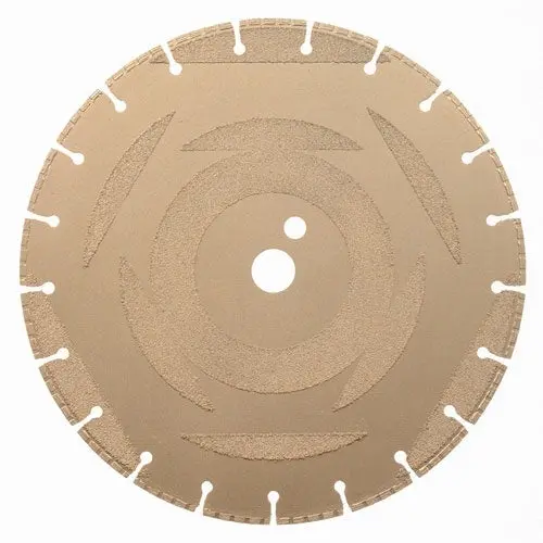 Husqvarna Diamond Blade – 14" Ductile Iron Core, D15 Segment Design 1