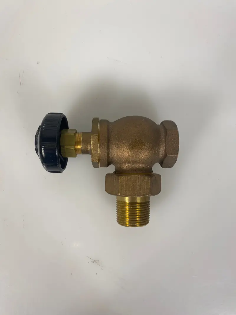 Illinois Brass 1″ Straight Radiator Valve – Pack of 2