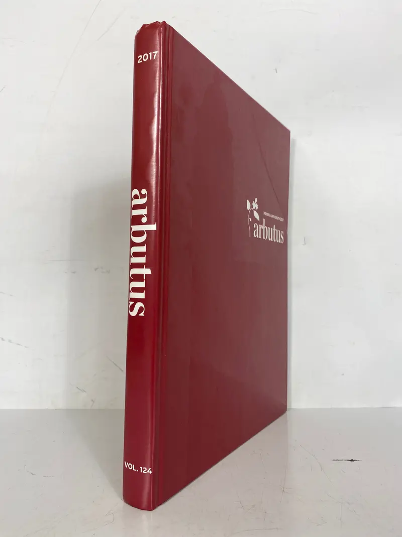 Indiana University 2017 Yearbook ‘Arbutus’ – Bloomington Hardcover Edition